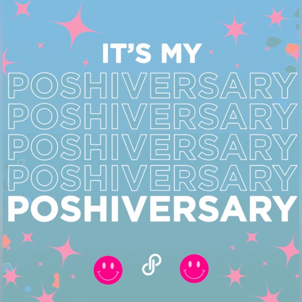 MY 5TH POSHIVERSARY!!!!!🎉🎊🪩🪅